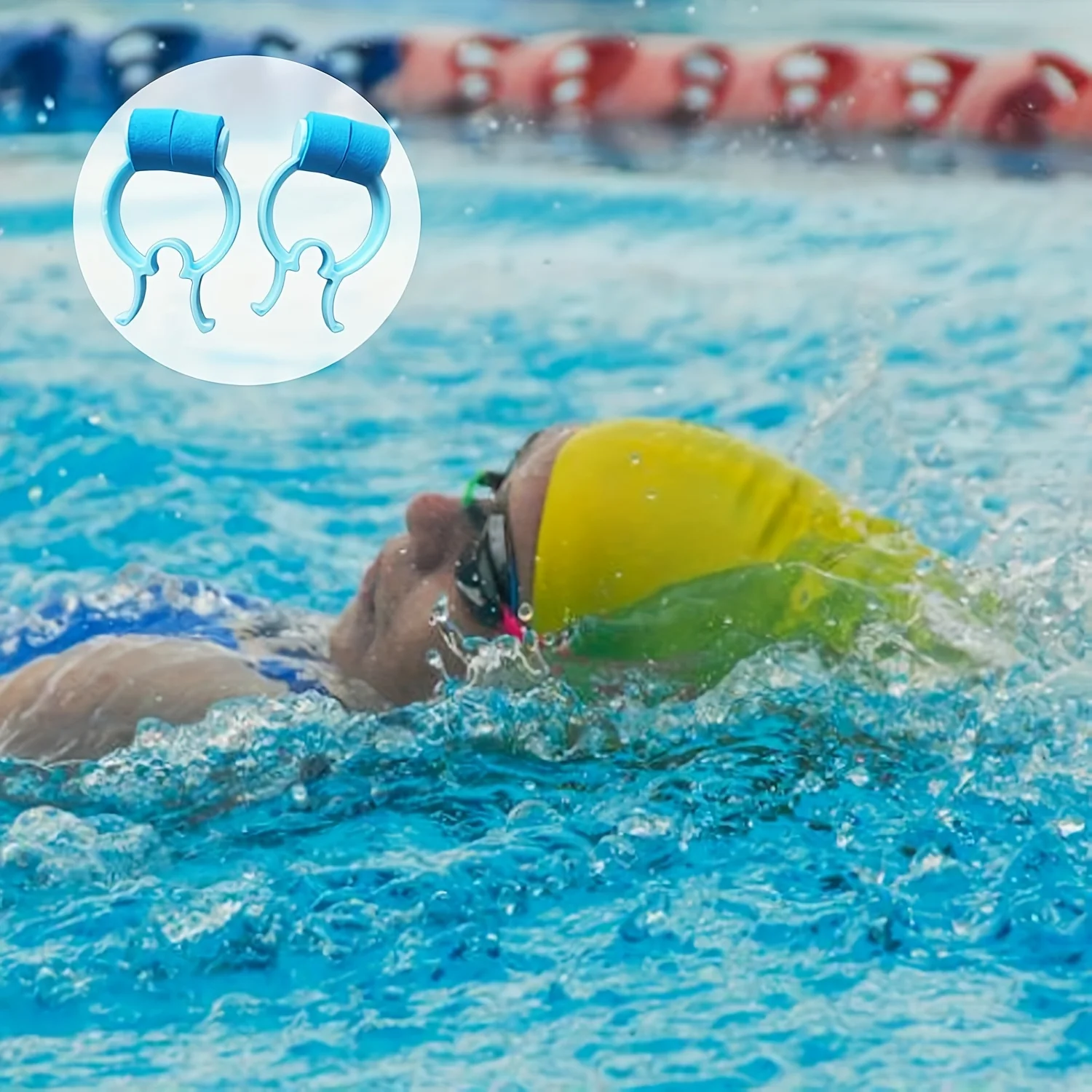 Nose clip to stop plastic nose clip, nose clamp nose clip kit, swimming nose clip.