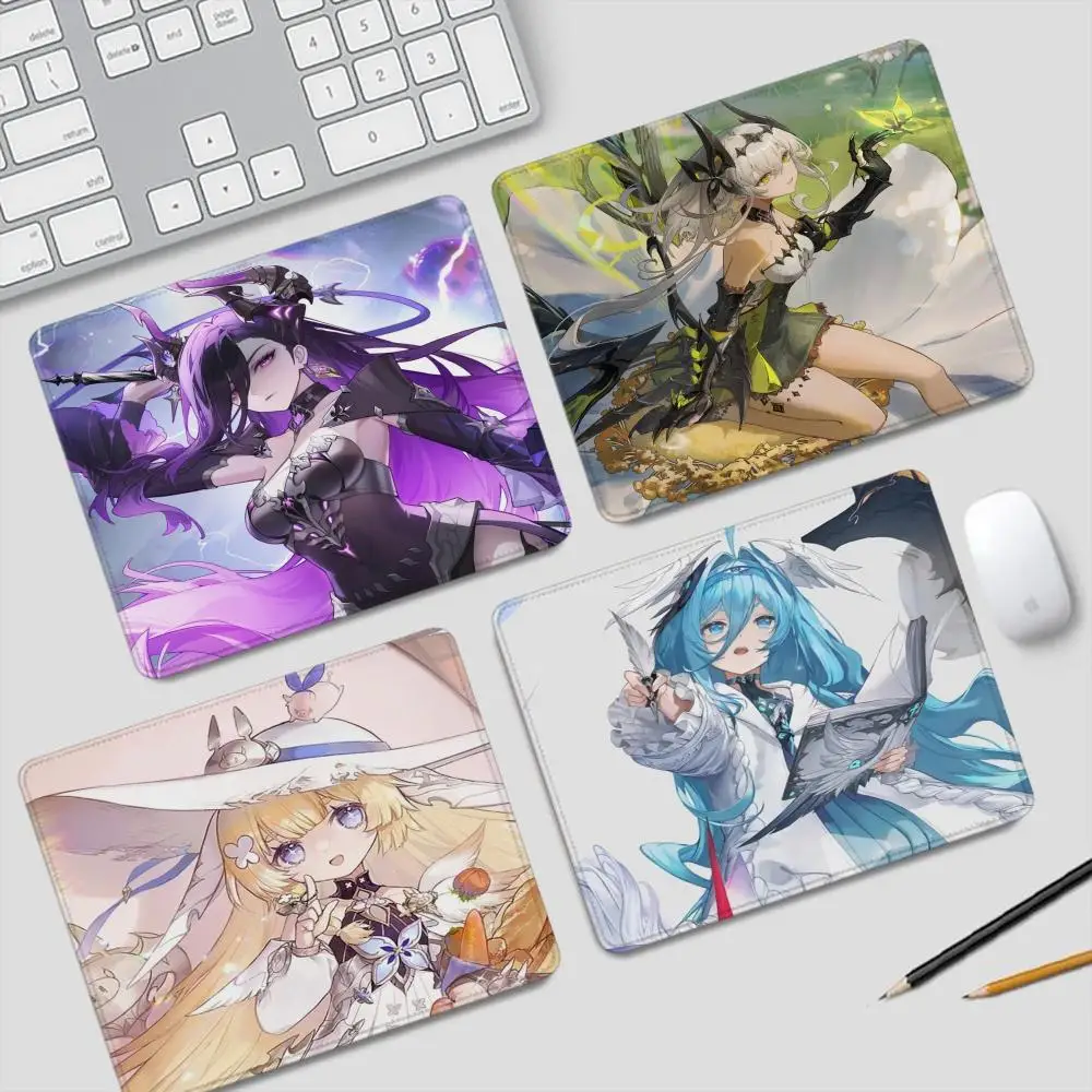 

Коврик для мыши Duet Night Abyss, маленькие игровые аксессуары, клавиатура, компьютерный офисный настольный коврик, нескользящий резиновый коврик для мыши для ПК, геймера