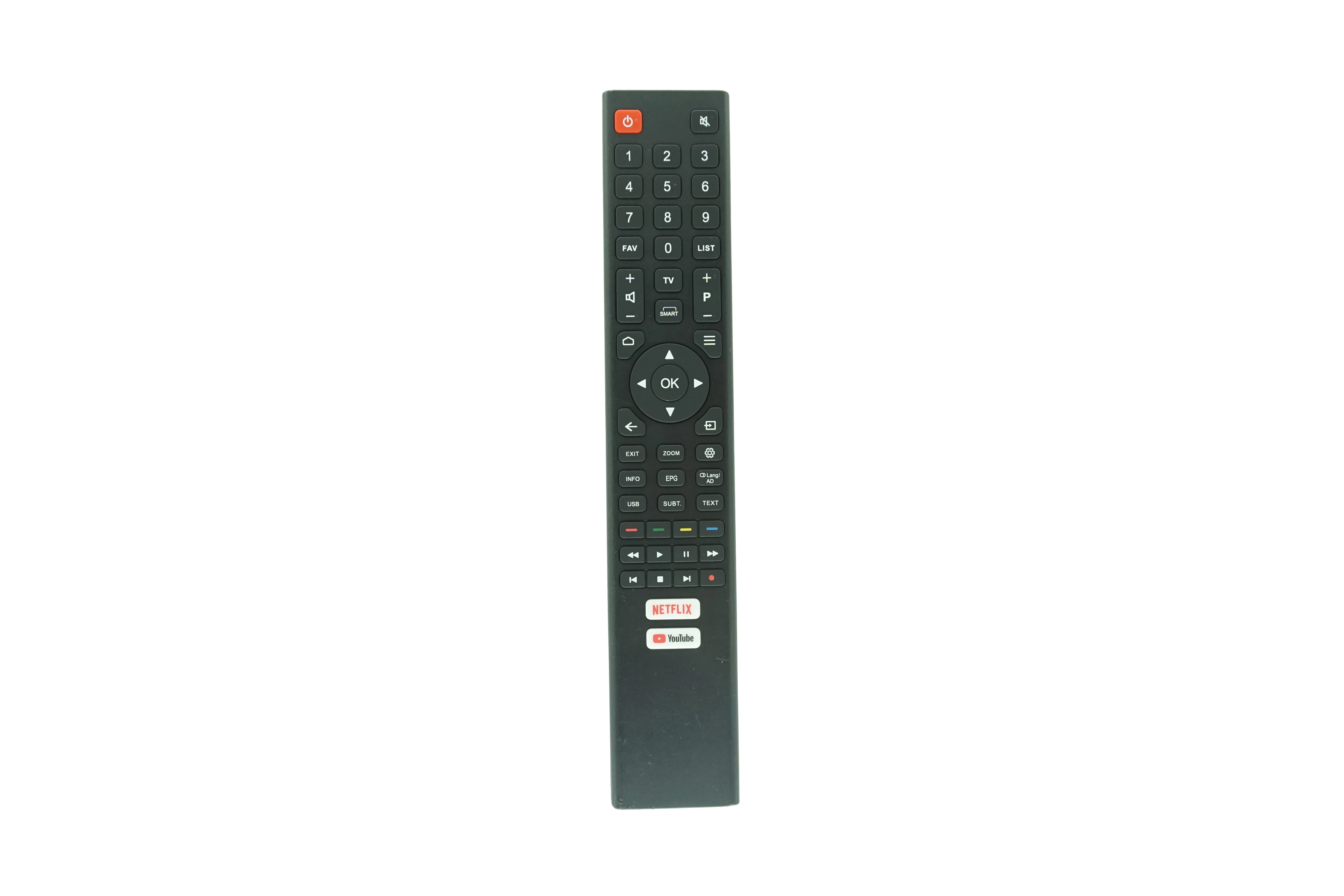جهاز تحكم عن بعد متوافق مع تلفزيون ذكي قوي SRT42FC5433U مع DVB-T2/C/S2 وSnider SC-LED32SC400ATV تلفزيون LCD LED HDTV الذكي