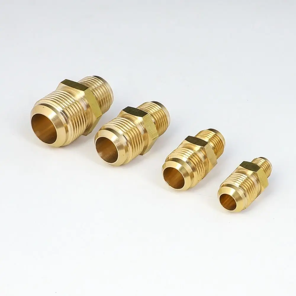 New Male to Male Brass Pipe Fitting Connector Straight 5/16