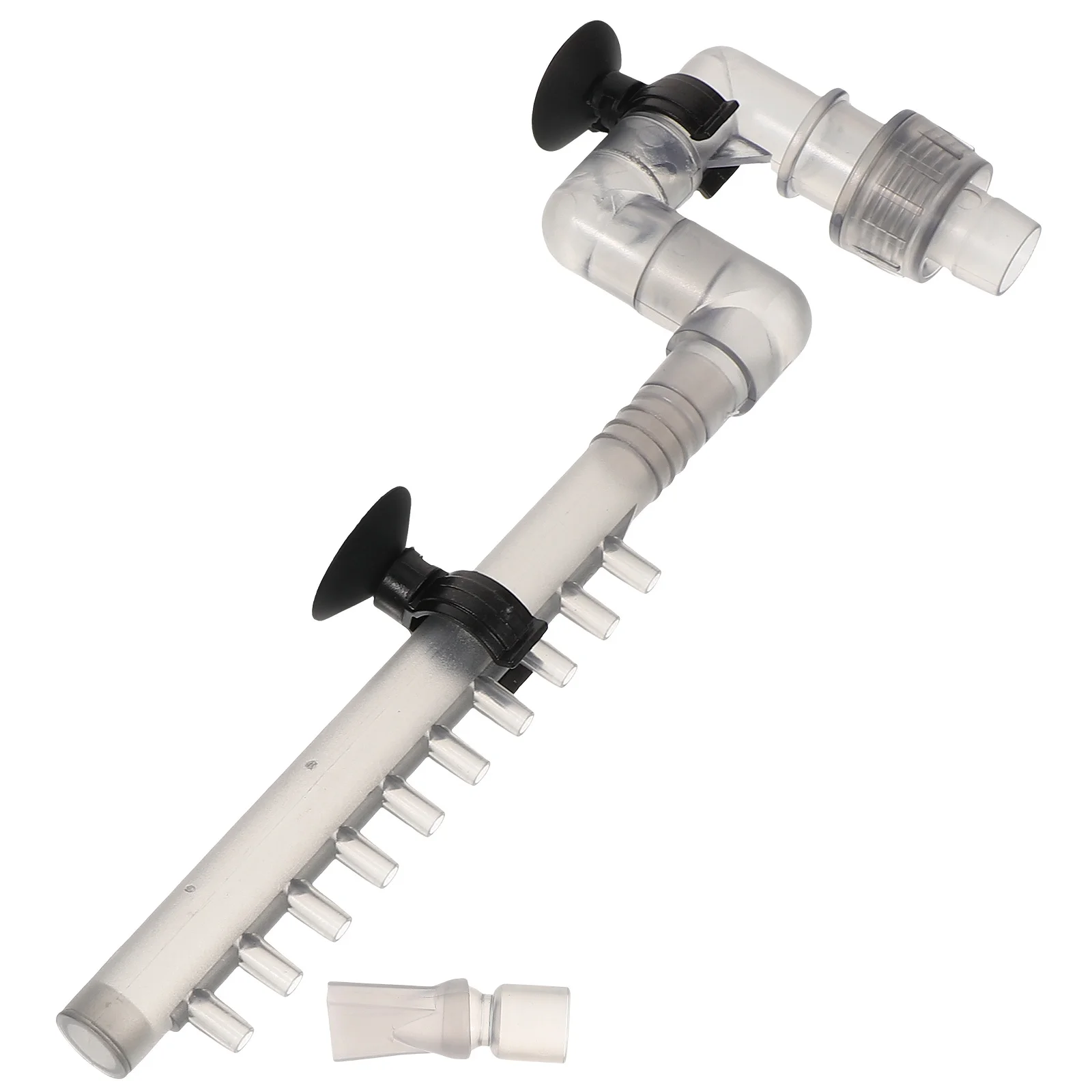 

1Set Plastic Water Outflow Tube for Aquarium Fish Tank Replacement Filter Accessory Strong ABS Wearproof Light Compact