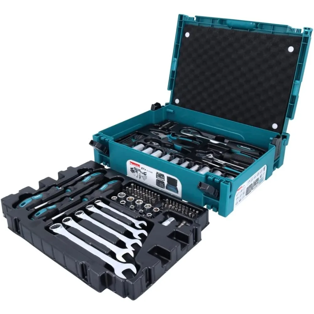 E-11542 87 Piece Mechanics Set Supplied in a Makpac Case