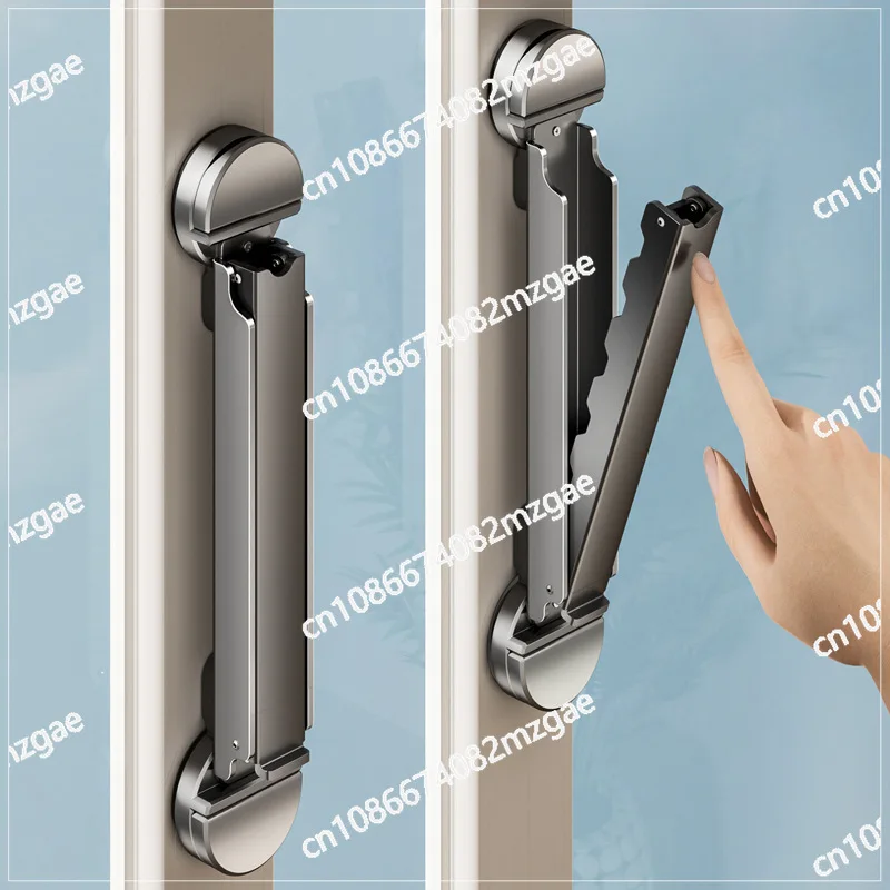 

Телескопическая сушилка для белья на присосках, без сверления, невидимая, подъемная и выдвижная, для сушки в помещении.