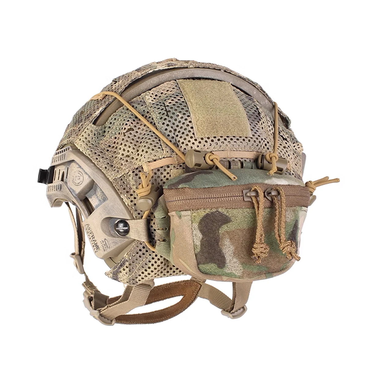Bolsa trasera universal casco SC batería y contrapeso NVG - imagen 2