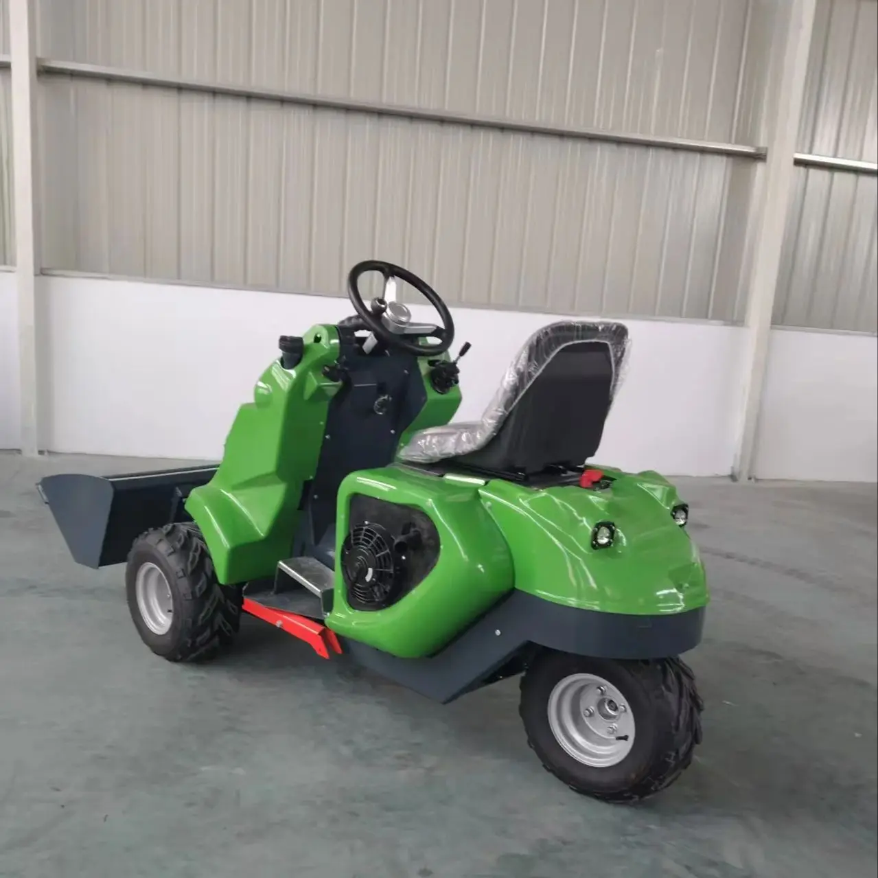 

Free delivery cheap mini three wheel sliding loader earthmoving machinery loader for sale