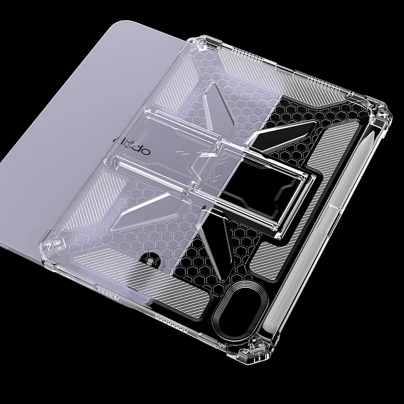 

For OPPO Pad Mini Case 8.8 inch (2026) OPD2515 with Pencil Holde Cover Stand Airbag Clear Soft TPU Funda Tablet Cases