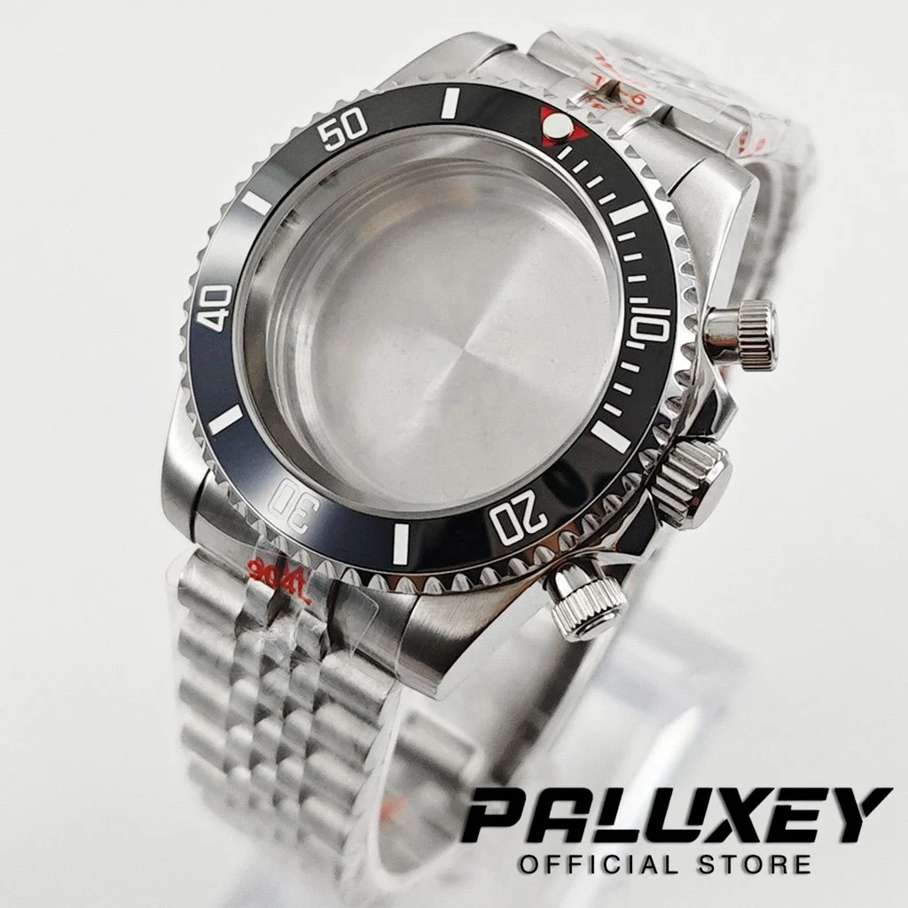 

Корпус для часов VK63 40 мм с сапфировым стеклом и браслетом Jubilee с раздвижным замком для кварцевых механизмов VK63A VK64