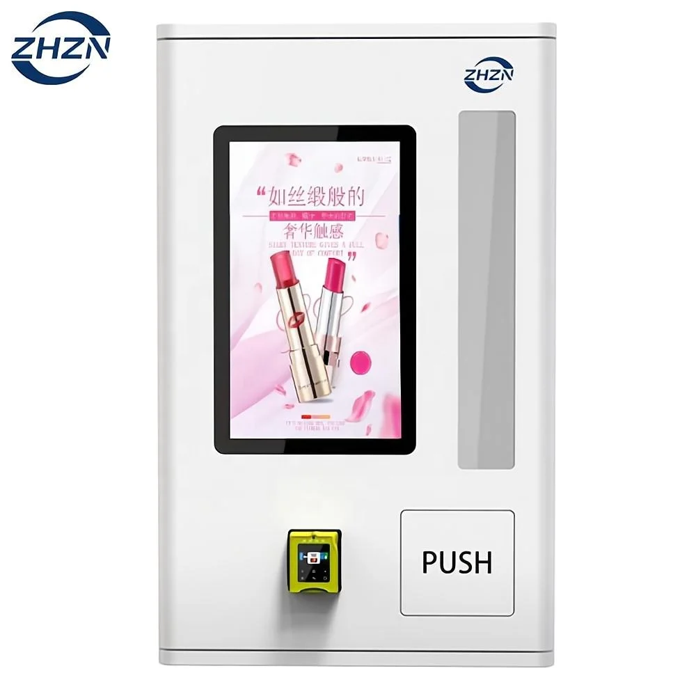 Wall Mounted Mini Smart Self-Service Vending Machine for Condoms Smallwares-WIFI & 4G Connected 350 Cd/m2 Made China SDK Support