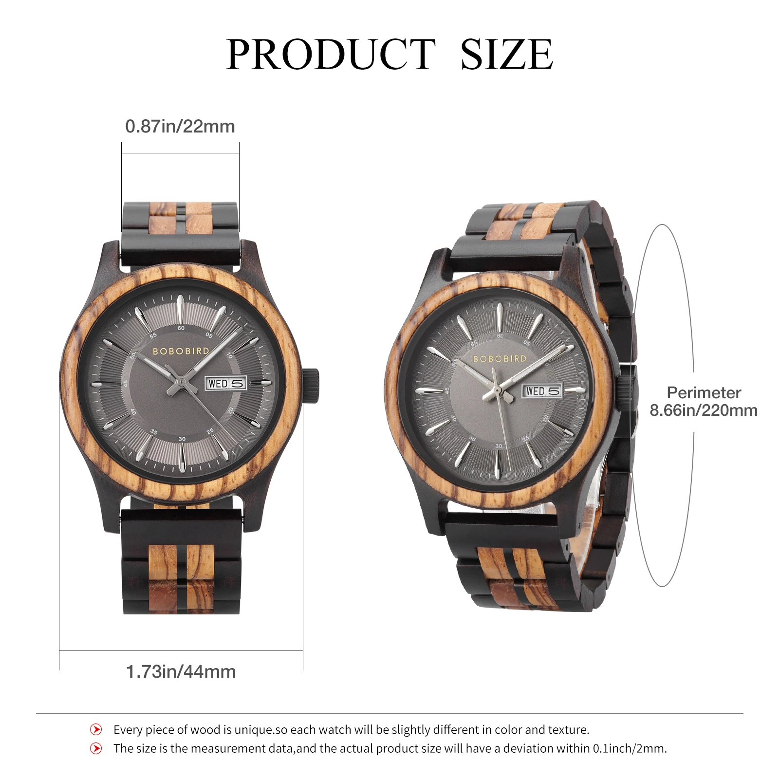 العلامة التجارية المخصصة ساعة خشب رجالية دروبشيبينغ موضة كرونوغراف كوارتز ساعة يد رياضية ساعة بوبو بيرد الجوز الساعات الخشبية