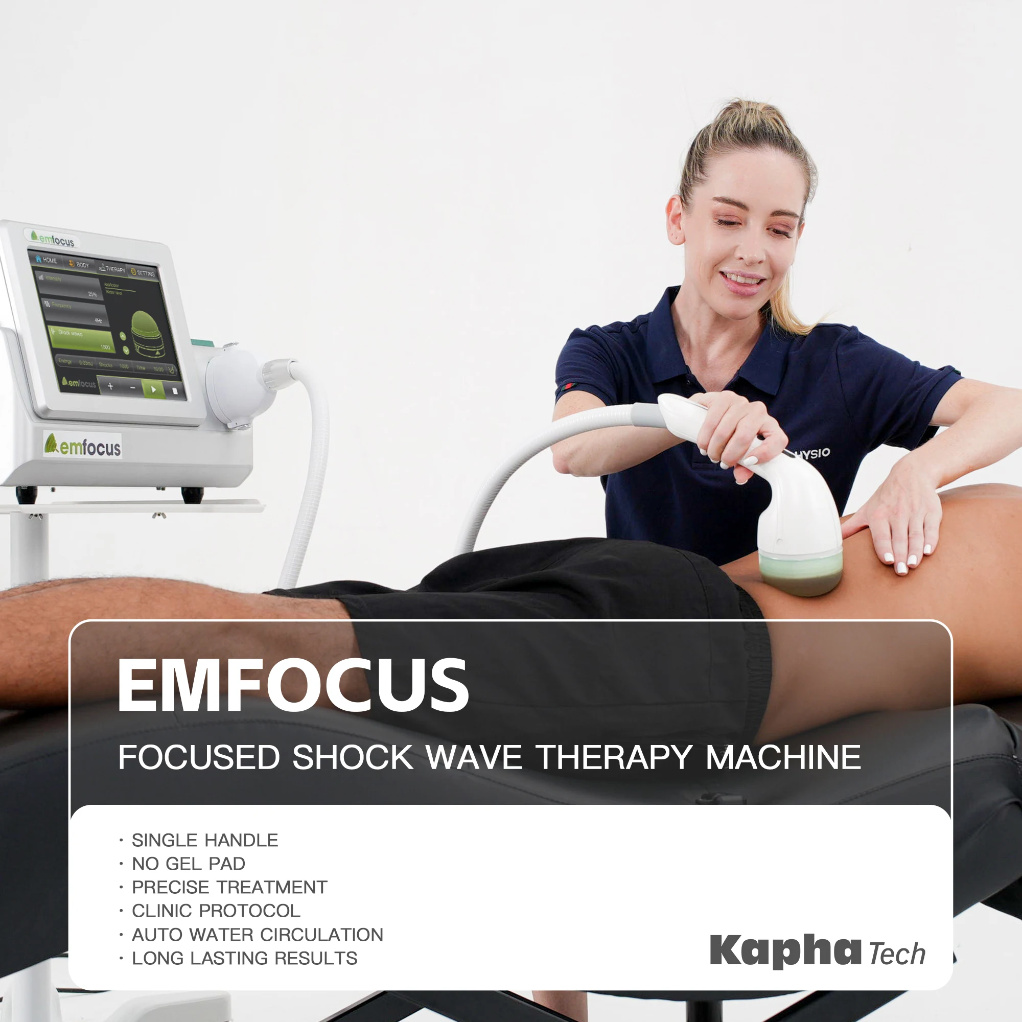 emfocus ESWT High Intensity And Deep Penernation Focused FSW Therapy Equipment