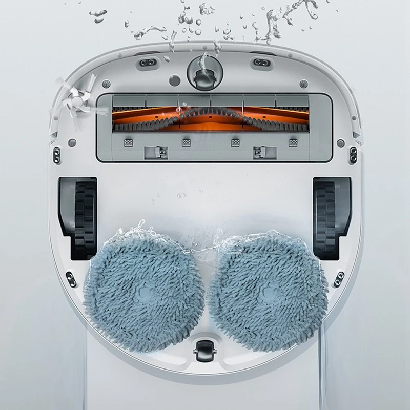 Antibacterial แผ่นล้างทำความสะอาดได้ Mop แปรงหลักแปรงด้านข้าง HEPA Filter สำหรับ Dreame W10 W10pro เครื่องดูดฝุ่นอุปกรณ์เสริมล้อ