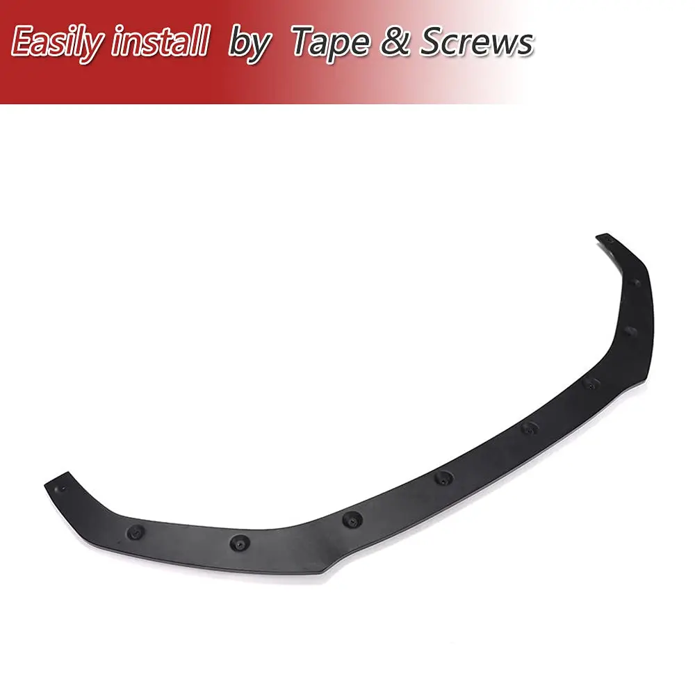 Car Front Lip A5 S5 Carbon Fiber Front Bumper Lip for Audi A5 Sline S5 2 Door 4 Door 2017 2018 2019 Body Kit
