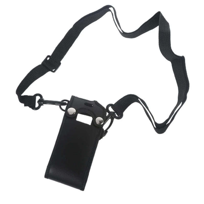 

Portable Soft Leather for Case Bag Cover Holder with Lanyard for Anytone ATD878UV AT-D878UV Ham Radio Walkie Dropship