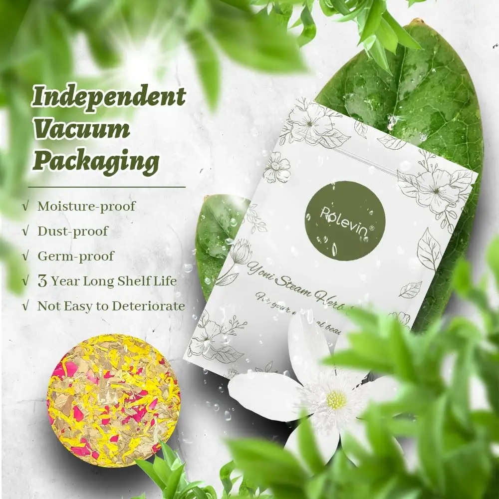 10 Pcs Vacuum Packaging Detox Steam 100% Chinese Herbal Women Yoni SPA Natural Herbal Vaginal Steam Feminine Vagina Care Suit