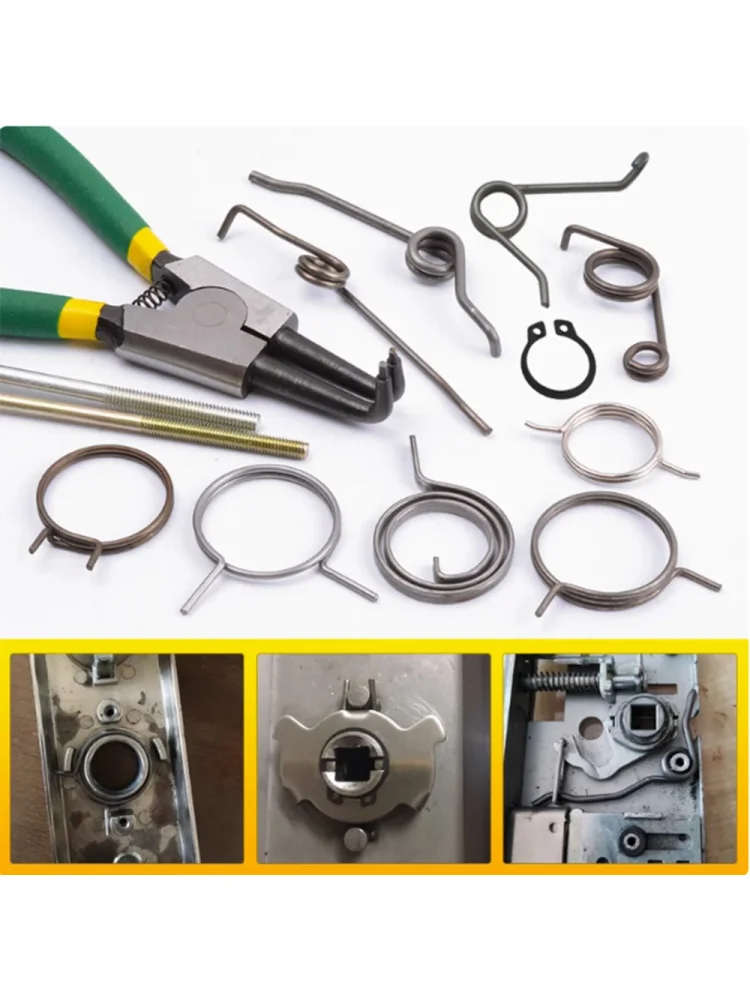 Serrure de porte antivol, fil à ressort 1.6/1.8mm, poignée, ressort de Torsion, serrure électronique, 1/3/5/10/20 pièces