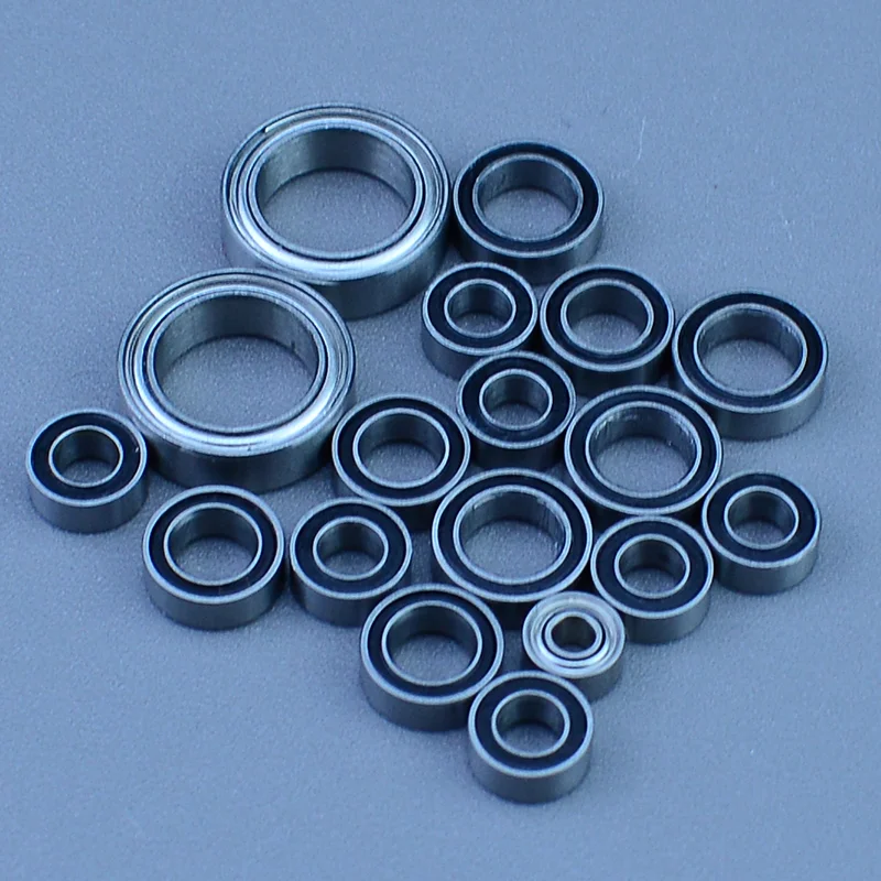 18pcs HPI Venture 18 Metal Modified Bearing Set for 1/18 1985 Hilux SR5 RC Remote Control Model Car