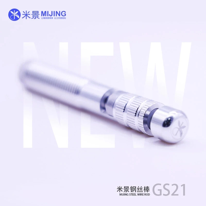 Mijing GS21 Cutting Wire Handle Bar For Mobile Phone LCD Screen Separation Alloys Steel Gold Wire Separating Rod Cutting Tools