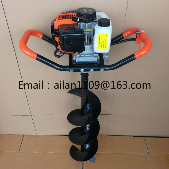 Tree Planting Earth Auger Heavy Duty Ground Earth Auger with 150mm Metal Blade Drill