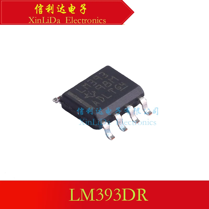 LM393DR LM393G LM393DT LM393 SOP8 Comparator chip New and original