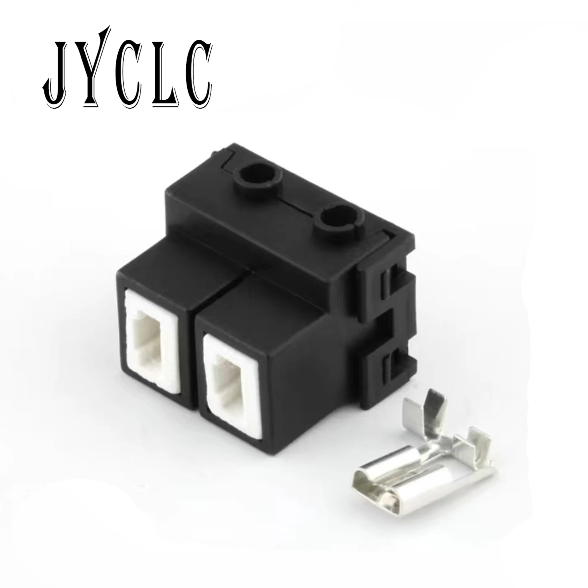 1 Set 2 Pin Car 6.3 Mm H7 Ceramic High Temperature Socket H7-2C Fog Lamp LED Headlight Car Lamp Holder for Peugeot