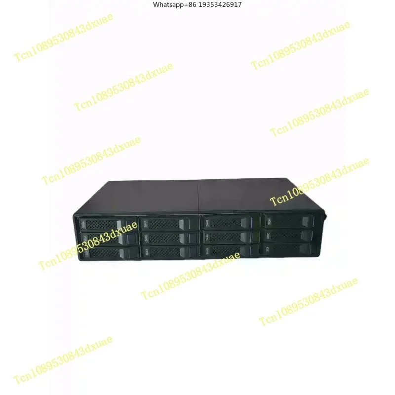 12-bay hard disk expansion enclosure External NAS storage device 12Gbps high-speed backplane Supports multi-chassis cascade