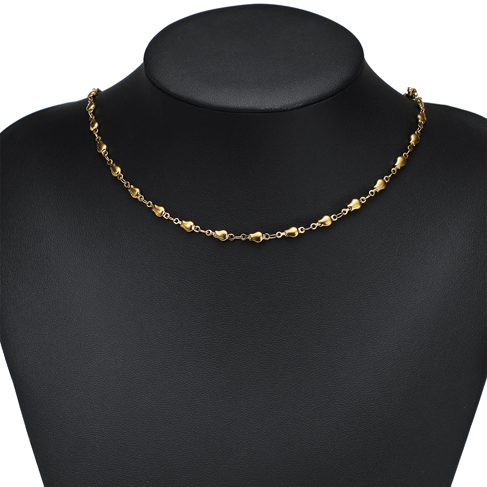 1 Meter Edelstahl-Blumenperlenketten für DIY-Schmuckherstellung, Halsketten, Armbänder, Zubehör, Körperketten – Detail 5