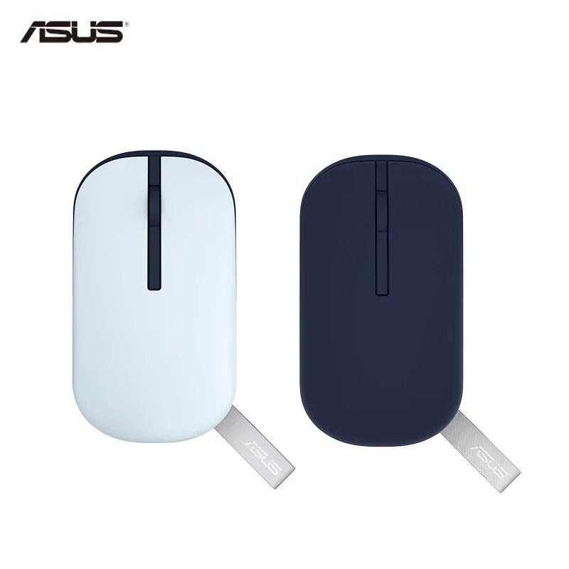 Imagem -02 - Asus Md100 Mouse sem Fio Bluetooth 2.4g Usb Óptico 1600 Dpi Mute Adequado para Laptops Mac Acessórios Laptop