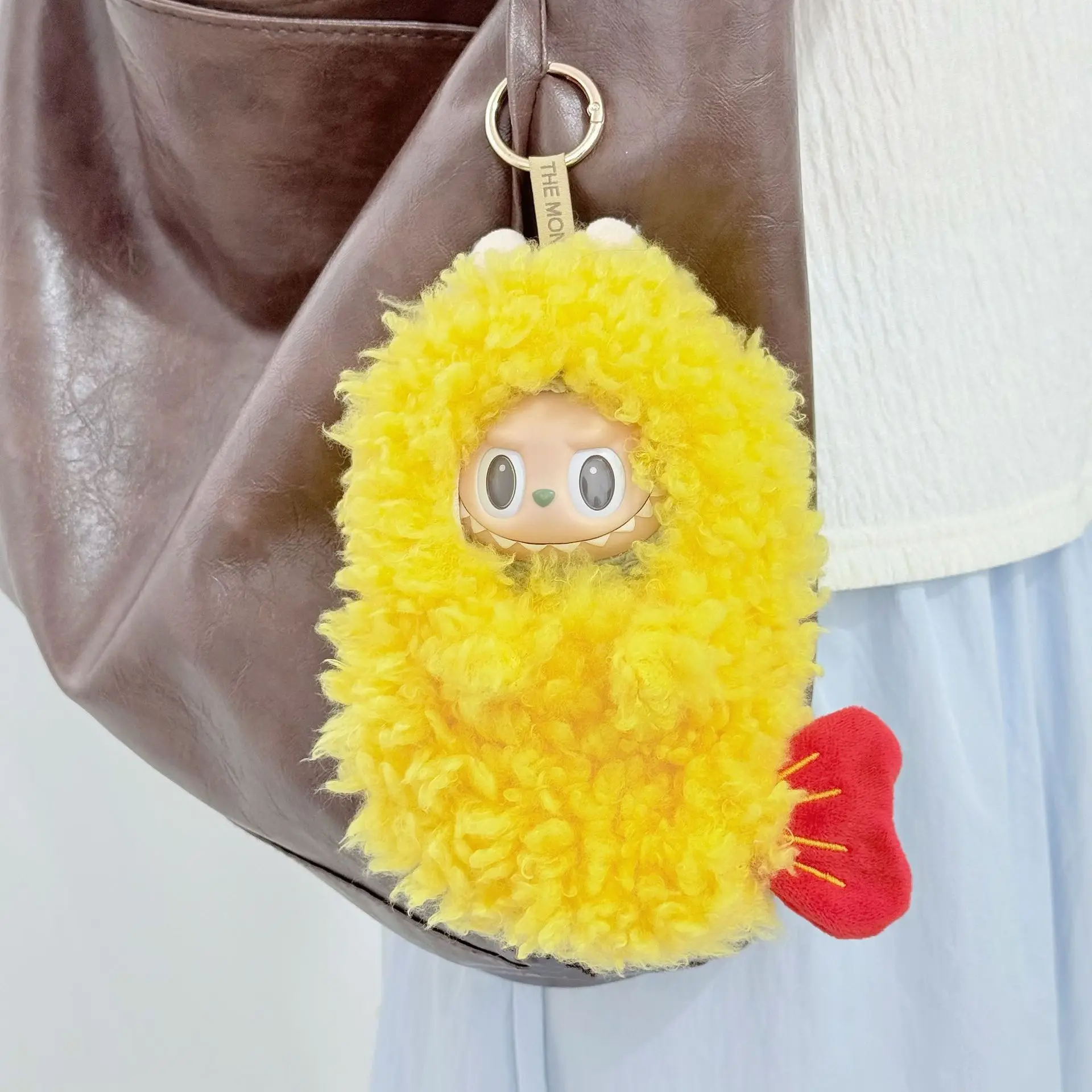 

15cm/17cm The Monsters Wacky Mart For Labubu V1 V2 V3 Generation Handmade Cockroach Clothing Tempura Costume Doll Clothing