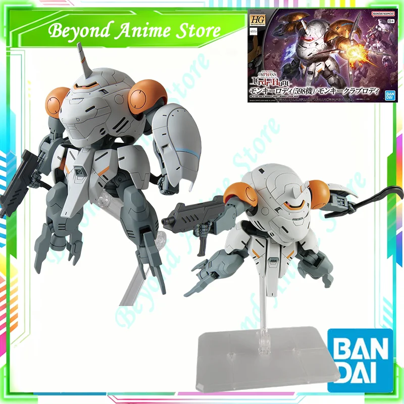 Spot Direct Delivery Bandai Original Anime Collectible GUNDAM Model HG IBO 598'S MONKEY RODI Action Figure Toys For Kids Gift