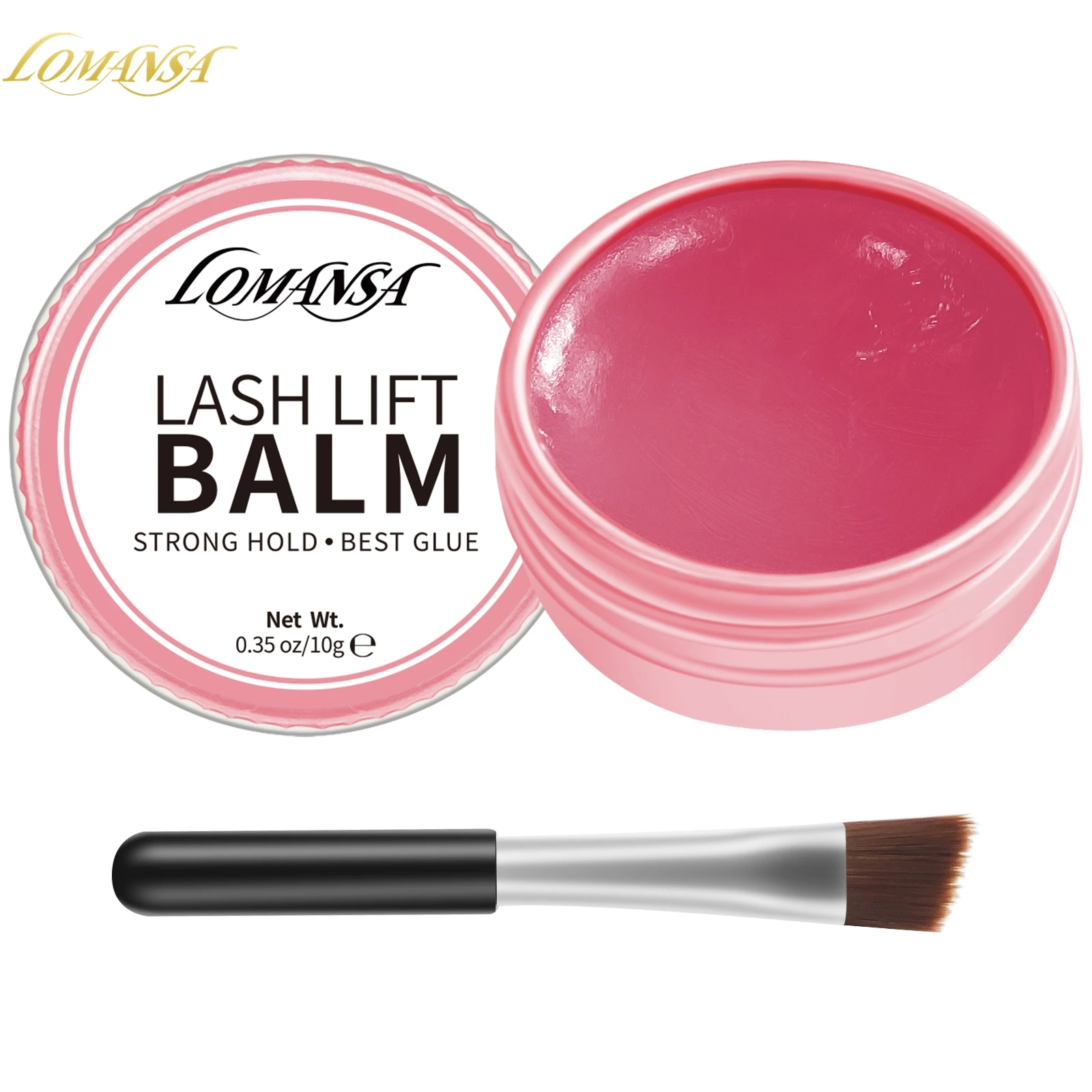 Lomansa Korean 10g Lash Glue Balm For Lash Lifting Fast Fixing Shape Eyelash Brow Lashes Lift Waterproof Wax Beauty Makeup Tools