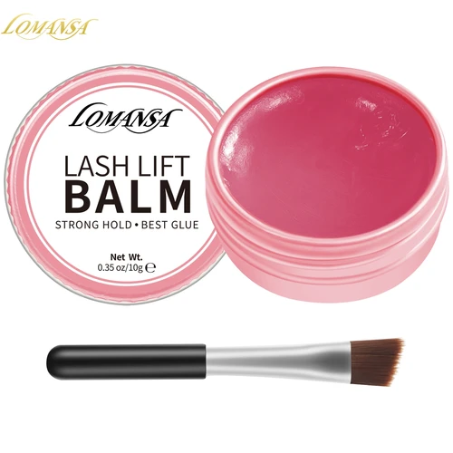Lomansa-bálsamo de pegamento para pestañas coreano, 10g, para levantamiento de pestañas, forma de fijación rápida, levantamiento de pestañas, cera impermeable, herramientas de maquillaje de belleza