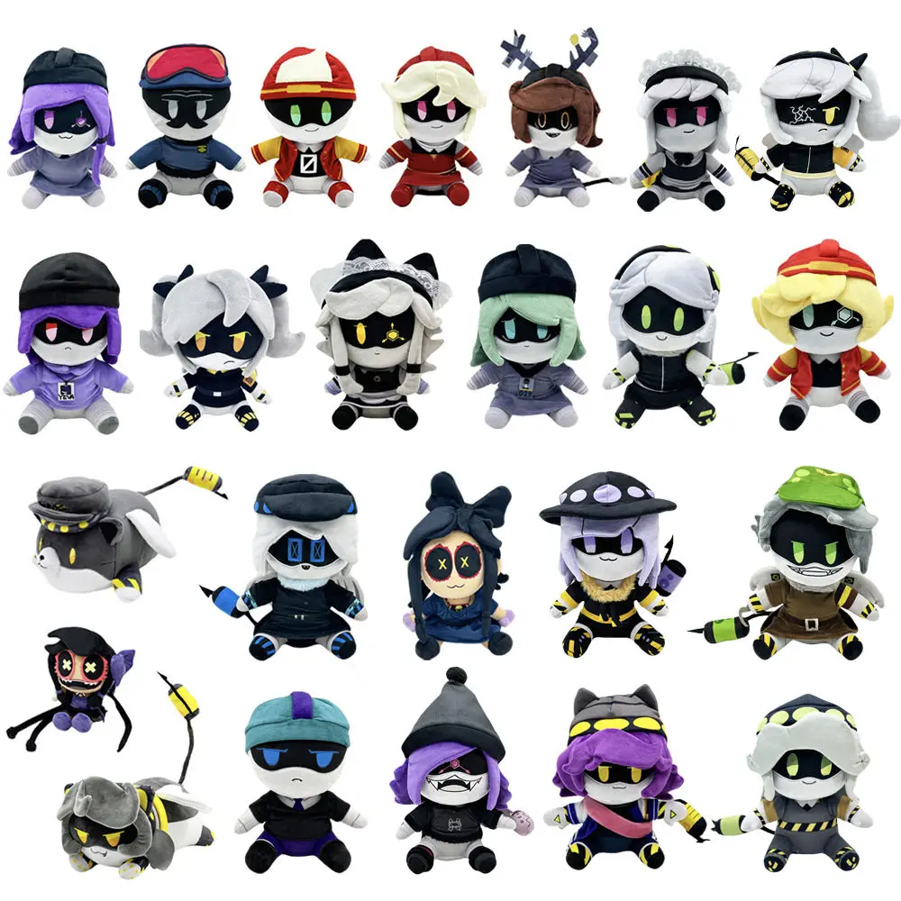 Murder Drones Plush Crow Maid Demon Doll Soft Stuffed Plush Toy For Collection Home Decor Gift For Adult Animation Fans toys