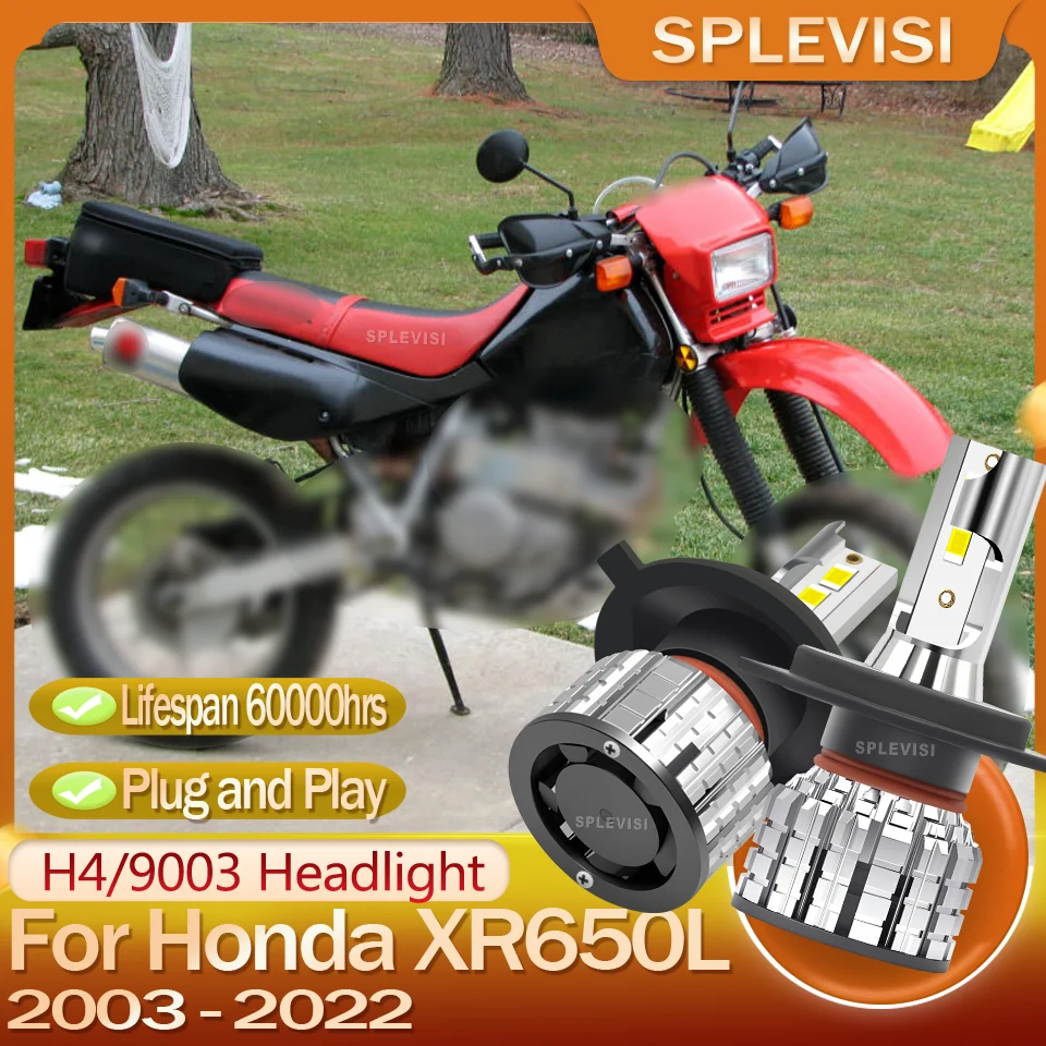 

100% Plug-and-Play LED motorcycle Headlight For Honda XR650L 2003 2004 2005 2006 2007 2008 2009 2010 2011 2012 2013 2014-2022