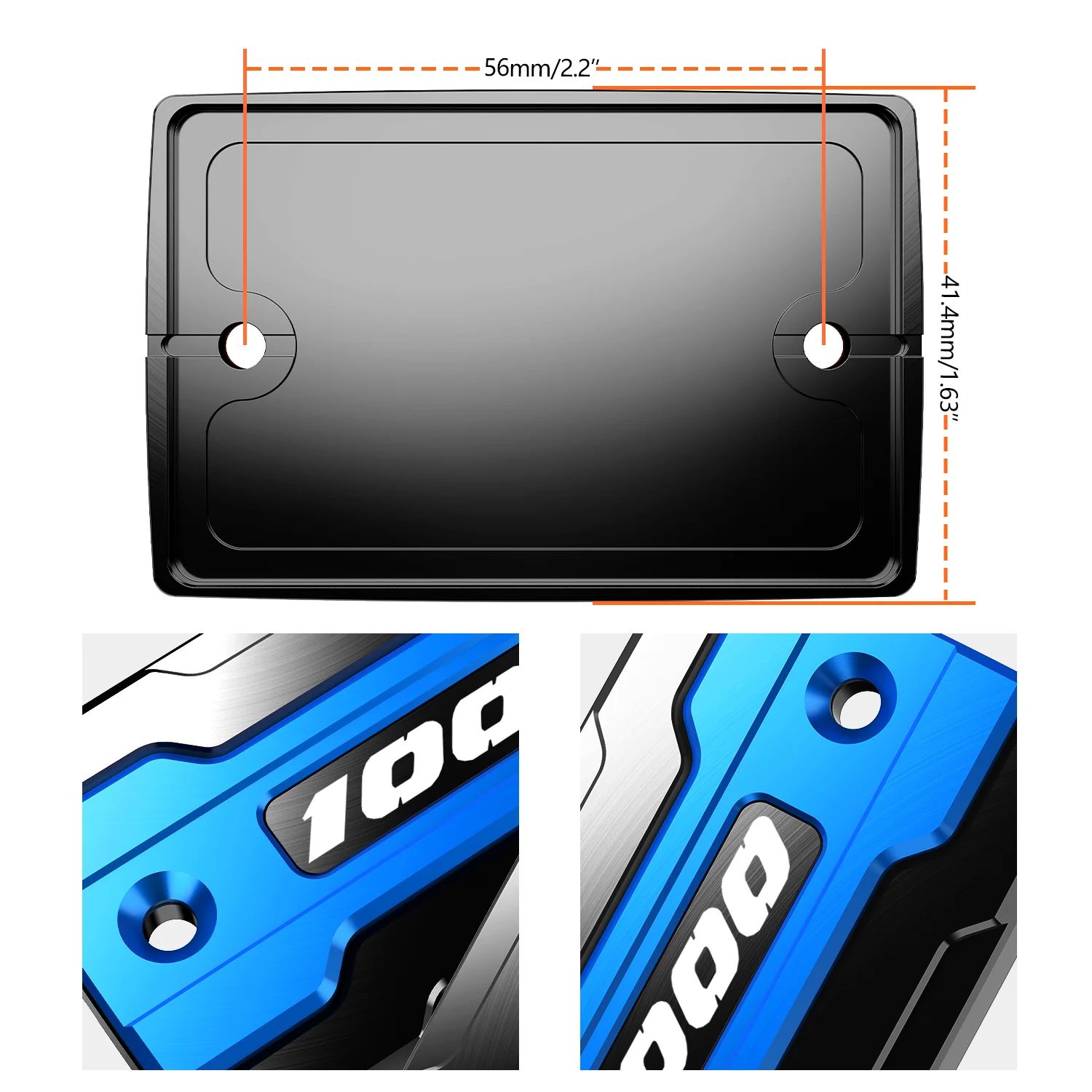 For SUZUKI V-STROM 1000/XT 1050/XT VSTROM DL1000 DL1050 V-Strom 1000 1050 Motorcycle Front Brake Fluid Reservoir Cover Oil Cap