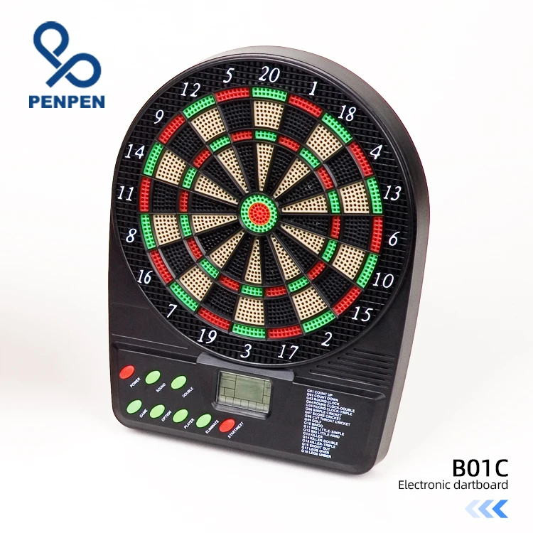 PENPEN darts Electronic system exquisite dartboard, small dartboard easy to carry, teenagers and adults suitable for dartboards