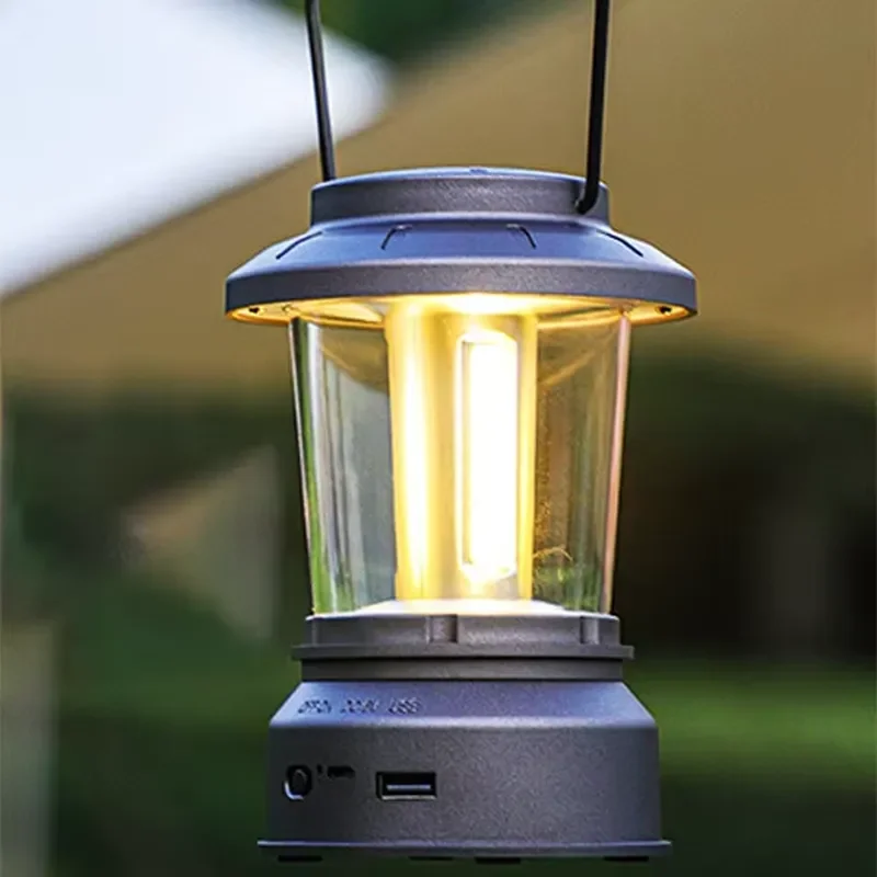 for Camping Light with Handle High Brightness Low Energy Lighting Bluetooth Compatible Speaker Tent Light