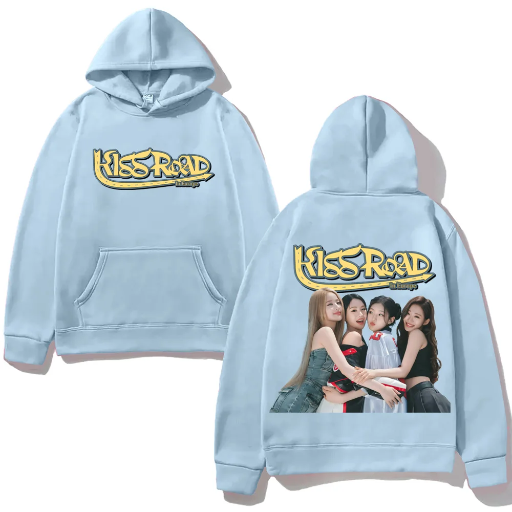 Kiss of Life 2025 New 후드 티 Kiss of Life 스웨트 패션 여성 필수 의류 유니섹스 캐주얼 풀오버 Y2K 편안한