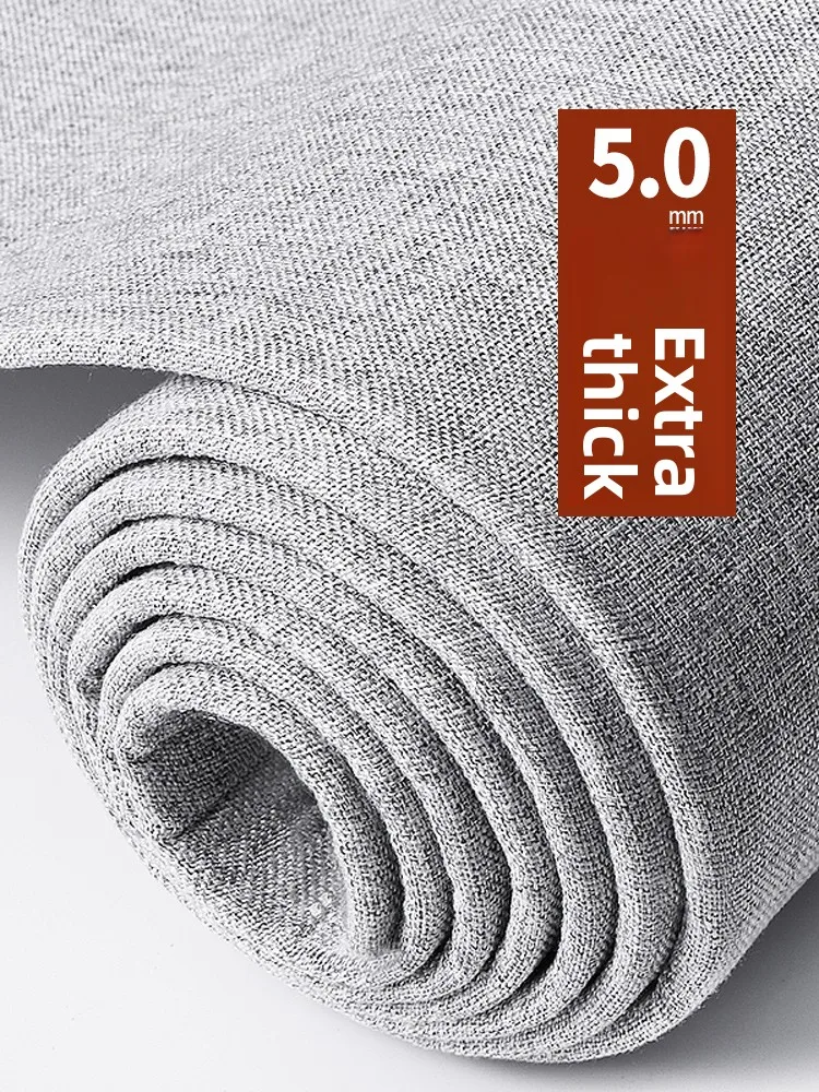 Extra Thick Linen Wall Sticker Self Adhesive TV Background Wall Decorative Wall Panel Bed Head Soft Padded Wall Mural