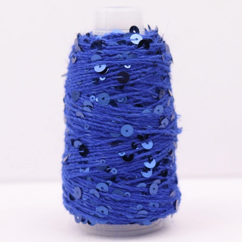 Şérjas 500 جرام 1100 متر أفخم الأنجورا أرنب الشعر الغزل 3 مللي متر + 6 مللي متر الترتر DIY بها بنفسك الحياكة عيد الميلاد سترة قبعة وشاح الديكور غزل الصوف