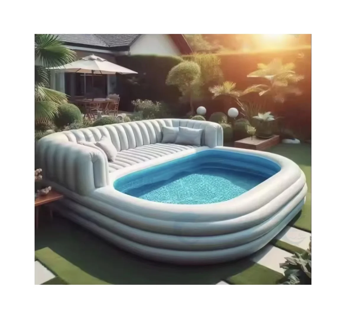 

Giant Inflatable Sofa Pool Indoor Outdoor Inflatable Swimming Pool for Water Sports Games