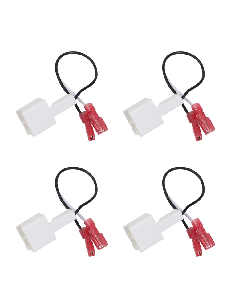 4Pcs Speaker Wiring Harness Connector Cable Cord Adapter For Nissan 2004-2019 Car Audio Wire Replacement Parts