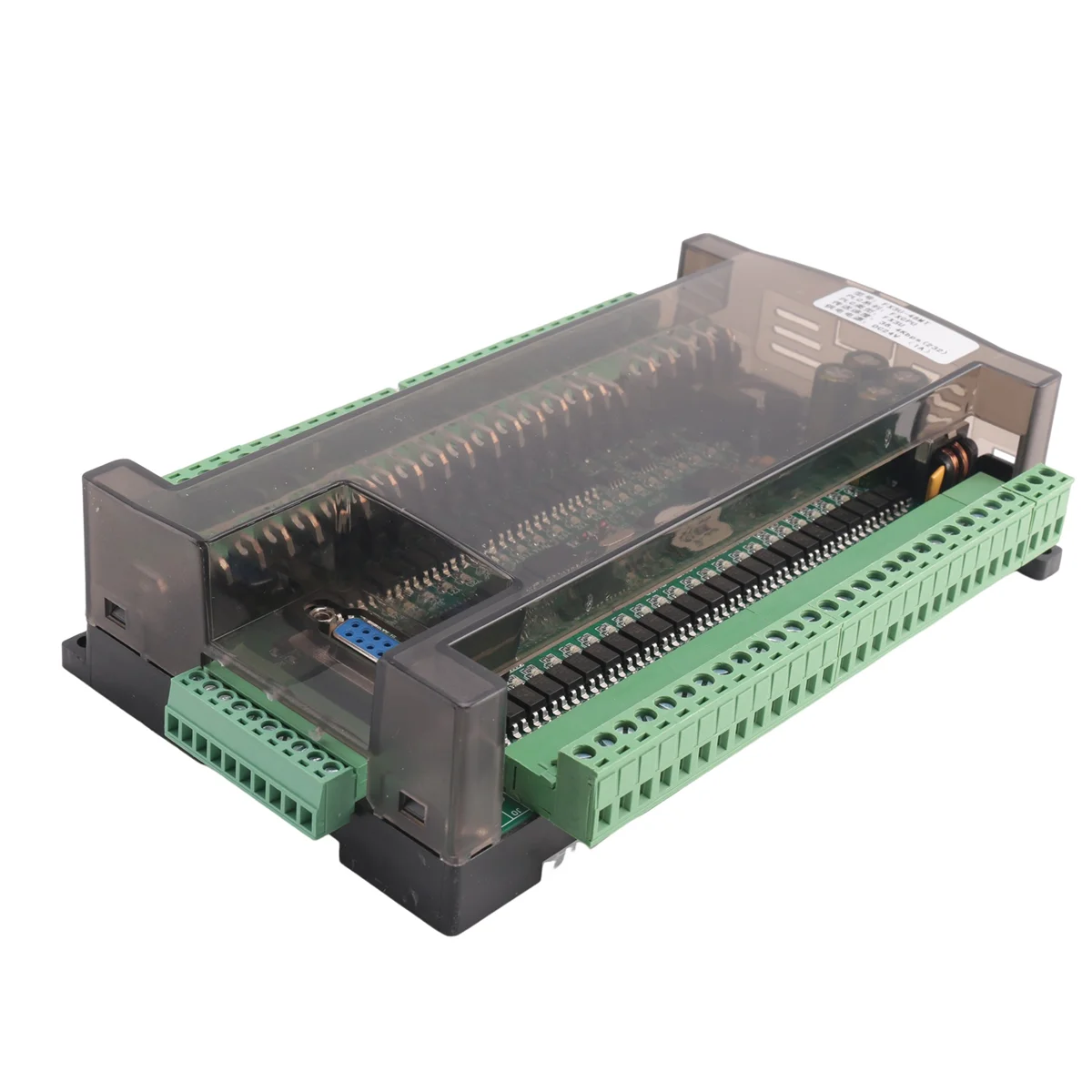 Plc Industriële Besturingskaart Module FX3U-48MT Programmeerbare Logische Controller 24 Ingang 24 Output 24V 1a