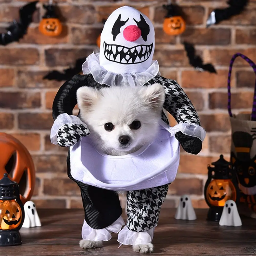 

Creative Puppy Halloween Coat Funny Pet Costume Halloween Pet Clothes Comical Outfits Dog Cosplay Pet Transformation Outfit