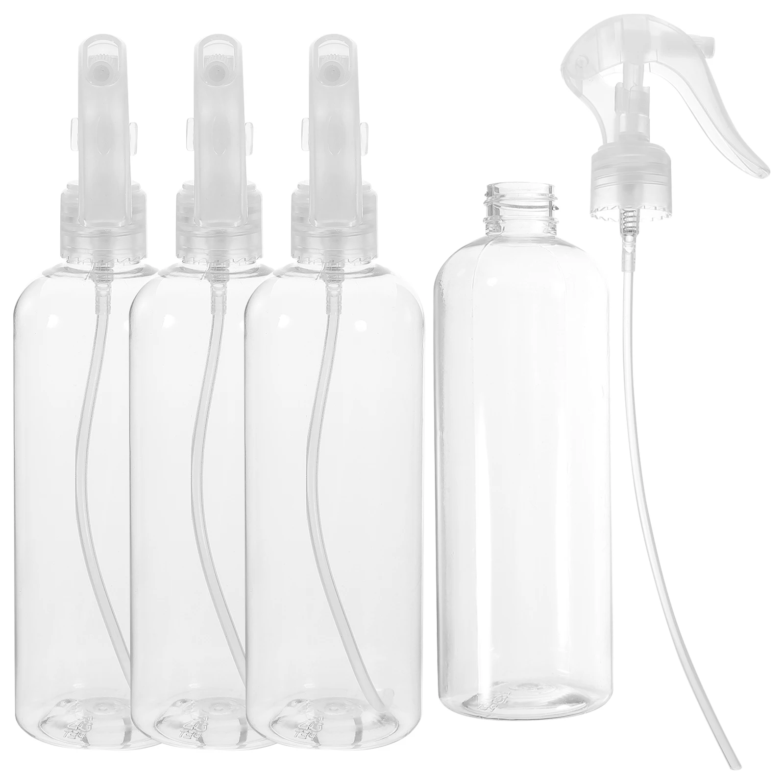 

4 Pcs 300ml Spray Bottles Fine Mist Empty Refillable Travel Perfume Holders Plants Watering Sprayer Dividing Bottles Gardening