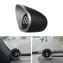 G5 HUD Car Head Up Display Smart Digital Speed Mileage Tester Meter MPH KMH Gauge Compass Overspeed Auto Alarm For All Cars