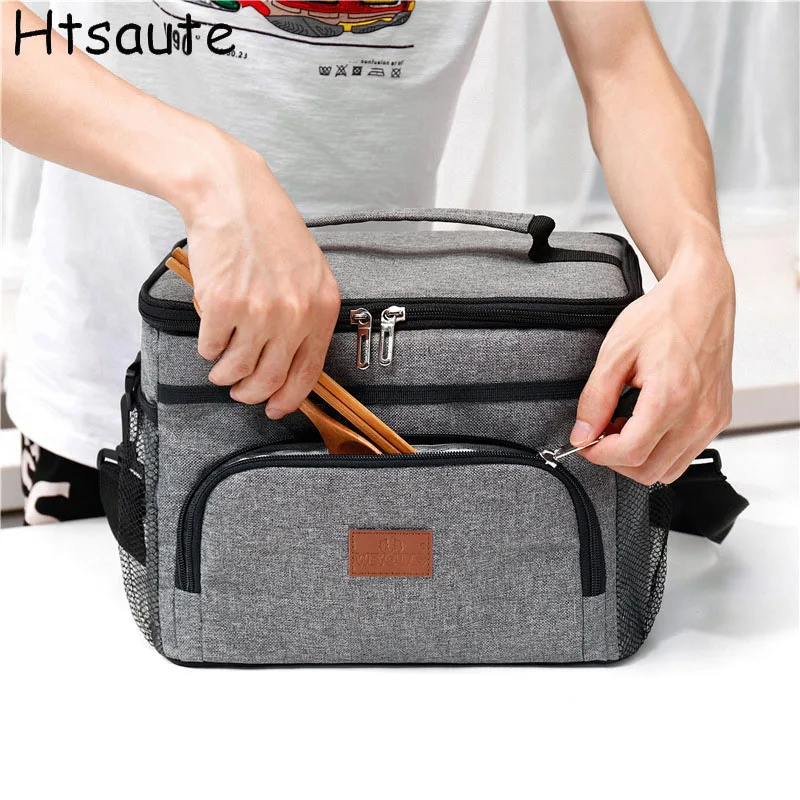 Lunch Bag Fresh Keep Lunch Box, Leakproof Cooler Bag, Food Lunch Containers, Lunch Tote Bags, for Work, Office, Picnic, Travel