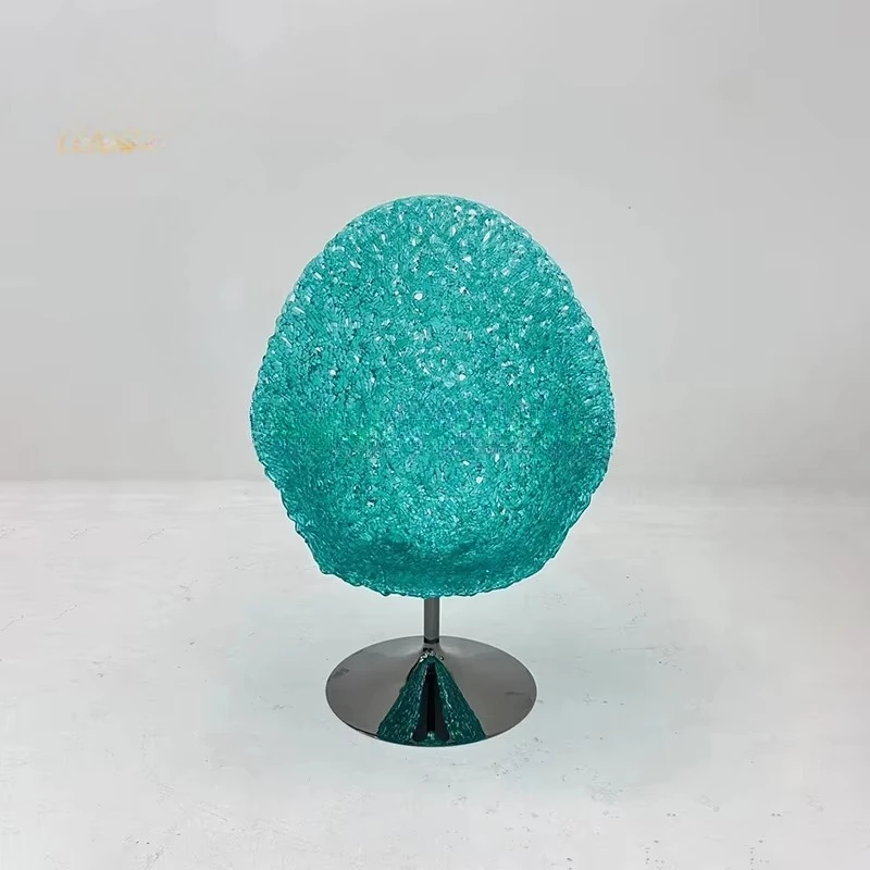 

Light luxury single sofa chair designer living room cafe dining chair Nordic creative negotiation lounge chair