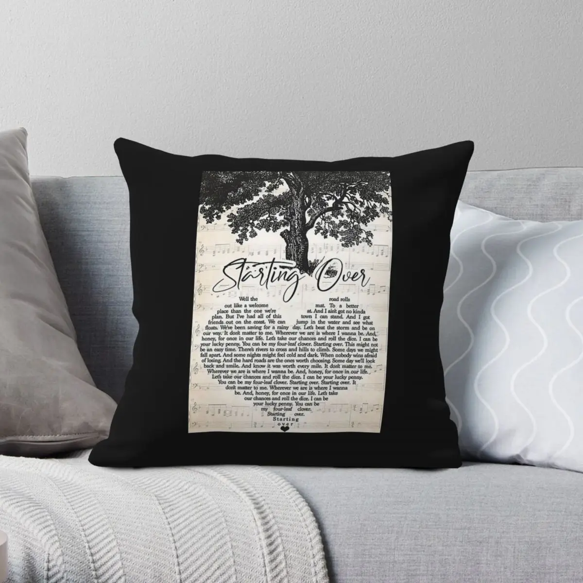 كريس ستابلتون بدءا من كلمات مربع المخدة البوليستر الكتان المخملية نمط البريدي ديكور كيس وسادة وسادة السيارة القضية #1