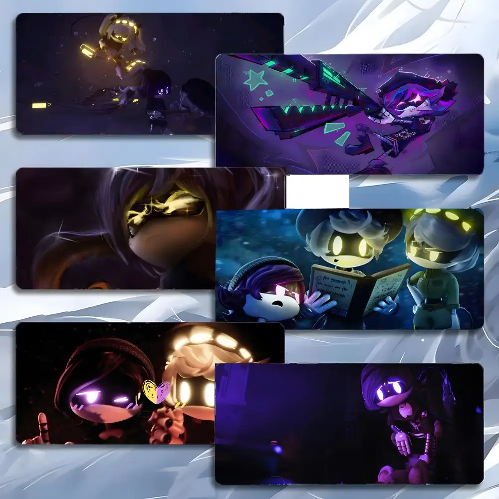 Dark Cool Cartoon M-Murder Drones Season Mouse Pad Mousepad Large Gaming LockEdge Thickened PC Table Desk Mat