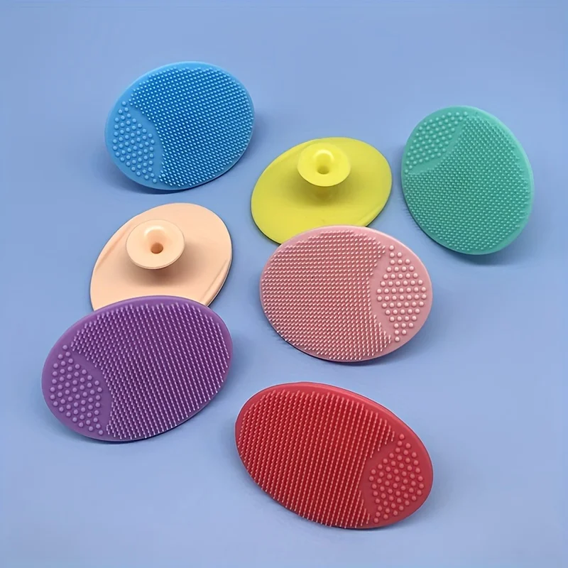 Zachte siliconen gezichtsmassager- en peelingborstel – Diepe poriënreiniging, mee-eterverwijdering, alcoholvrij voor de gevoelige huid